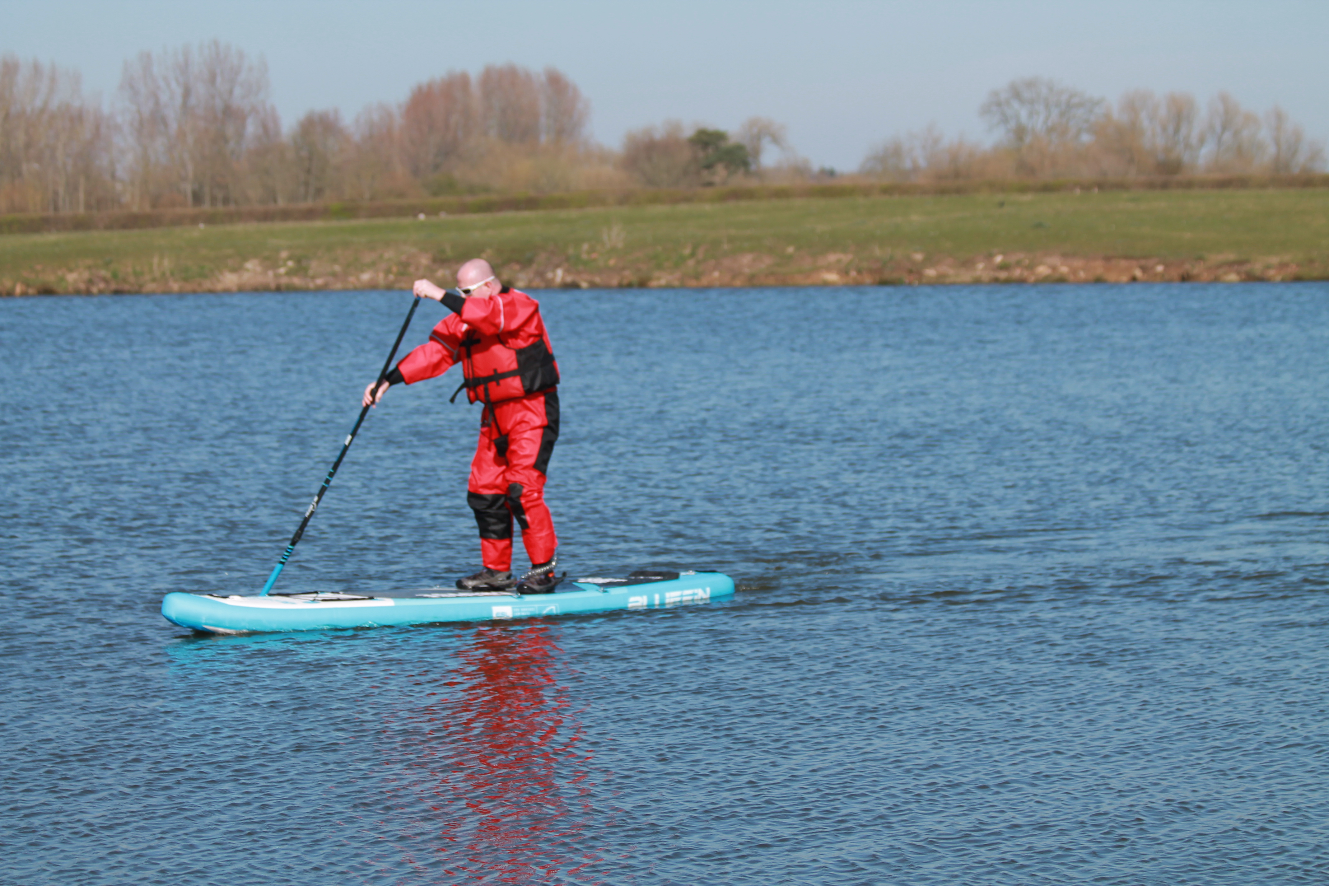 Paddleboard on calm water